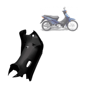 Protetor de Perna da Biz 100 1998 ate 2005 Cinza Protork