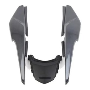 Par de Rabeta Lateral   Fan 160 2019 Cinza Sem central Melc