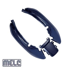 Conjunto de Rabeta Lateral Titan 125 1996 até 1997 Azul Melc