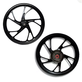 Rodao da Biz125 2006 / 2024 Ex 5 paletas Preta Modelo Original Smartfox