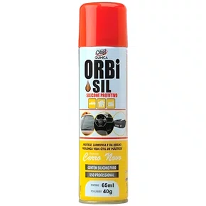 Silicone Lubrificante Protetivo Em Spray Orbisil 65ml Orbi Quimica