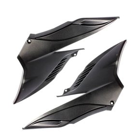 Tampa Lateral da Cb 300 2010 até 2012 Preto Injetado Protork