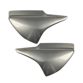 Par de Tampa Lateral Cg Titan 150 2008 Prata Melc Modelo Original