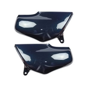 Tampa Lateral  Titan 125 1998 até 2000 Azul Melc Modelo Original