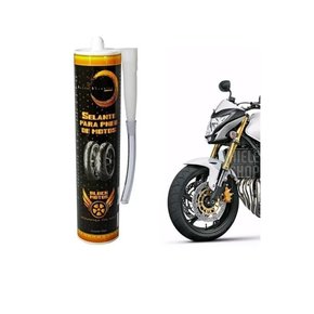Selante Vacina Para Pneu de Moto 1 Frasco 300ml Block Anti-Furos
