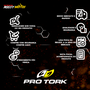 Aba de Tanque da Xre 190 2016 até 2017 Preto Protork Modelo Original