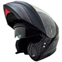 Capacete Hippo Glass Com Oculos Preto Fosco Tamanho 62 HELT