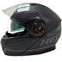 Capacete Hippo Glass Com Oculos Preto Fosco Tamanho 62 HELT