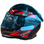 Capacete Infantil Modelo Adventure Tamanho 54 Preto com Vermelho EBF