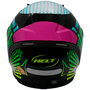 Capacete Street Polar Race Flat Colorido Tamanho 62 HELT