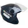 Capacete Spark Jet Solid Tamanho 58 Preto Modelo Aberto EBF
