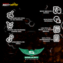 Corrente de Comando CBX / NX / XR200 102l Smartfox Modelo Original