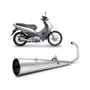 Escape Biz 125 2006 até 2010 Cromado Modelo Original Sport Pro Tork
