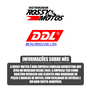 Raio de roda  Dianteiro XT 660 Cromado 4 MILIMETROS DDL  Mod Orig