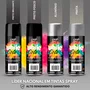 Tinta Spray de Uso Geral Preto Brilhante 340ml Orbi Quimica